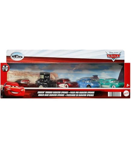 Disney/Pixar Cars Stanley and Lizzie Vehicle 2-Pack : Amazon.com